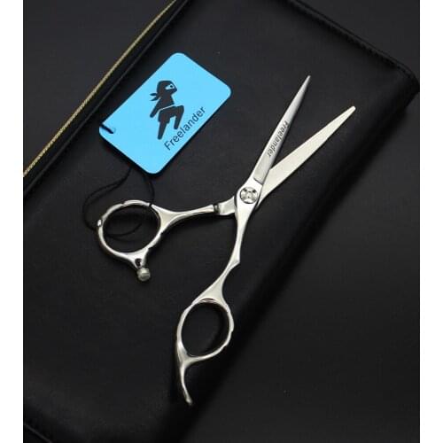 6.0 inch silver plated haircut hairdressing salon tool scissors tooth shear thin shear flat shear tool cut short thin