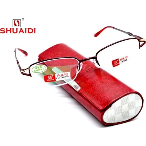 =CLARA VIDA= WOMEN LADY SUPER HIGH QUALITY ASPERICAL COATED TITANIUM QUEEN READING GLASSES +1.0 +1.5 +2.0 +2.5 +3.0 +3.5+4.0