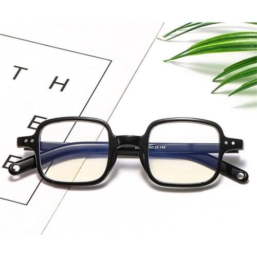 Anti Blue Rays Radiation Men Women Square Eye PC Glasses Frames Unisex Optical Print Blue light Glasses Computer Glasses Frames