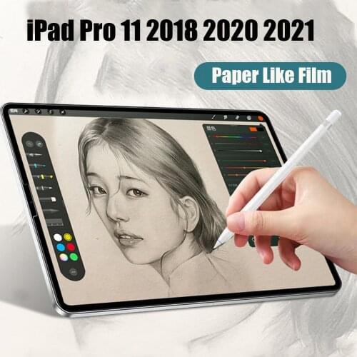 For Apple iPad Pro 11 2020 2018 2021 3rd gen Like Writing Paper Paperlike Screen Protector For iPad Pro 11 2021 A2301 A2459