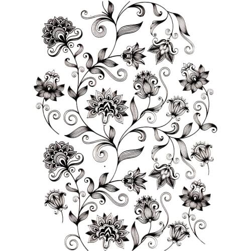 Clear Stamps News Totem of Flowers Texture Scrapbooking Material DIY Photo Cards Account Rubber Stamper Transparent Stamp Sellos