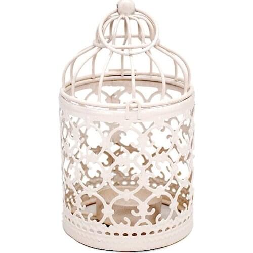 SaiDeKe Home Decorative Cage Candlesticks