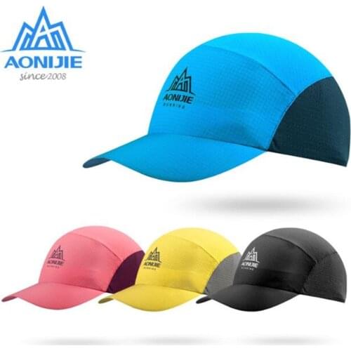 AONIJIE Men Women Outdoor Sports Running Caps Hat Sunshade Breathable UV Protection For Marathon Running Hiking Cycling