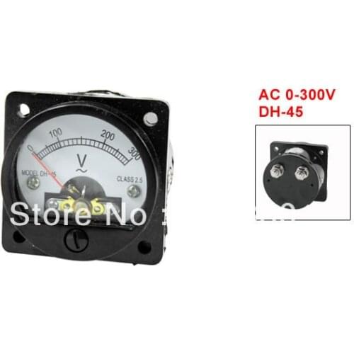 Pointer type AC voltmeter AC 0-300V 300V Analog Panel Volt Voltage Meter Voltmeter Gauge SO45