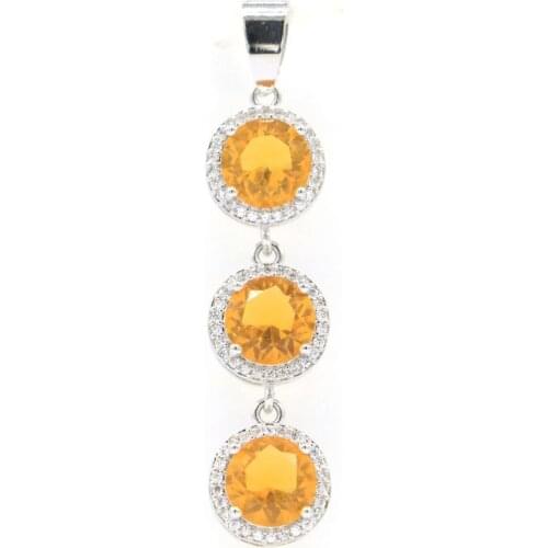 45x27mm Delicate Fine Cut Big Created Red Blood Ruby For Women Fine Jewelry Silver Pendant