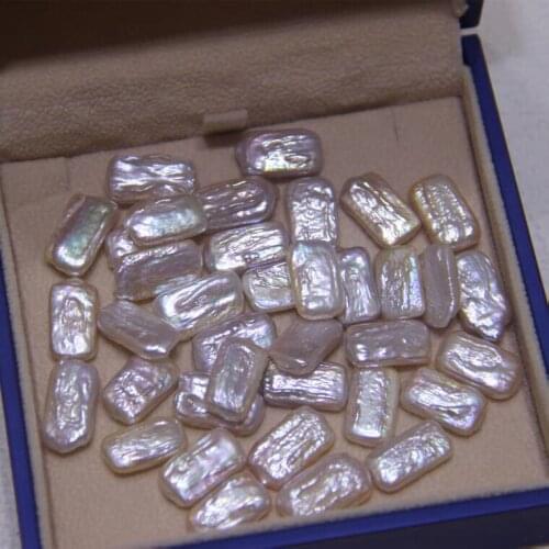 DIY Jewelry Pearl Beads 9*16mm Big Size Button Shape Real Natural Freshwater Loose Pearls, 10pcs/lot