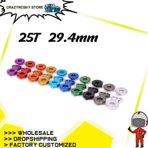 1PC Aluminum Alloy Buffer Servo Arm 25T 29.4mm Long For Rc Hobby Model Car Crawler Upgrade Parts Especially For Crawler Or Truck