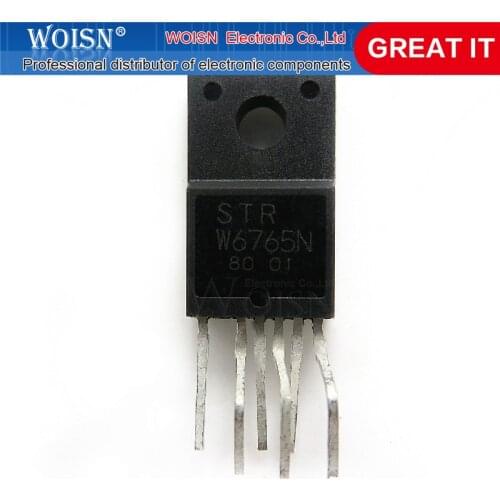 1pcs/lot STR-W6765N STR-W6765C STRW6765 W6765 STRW-6765 TO-220F In Stock