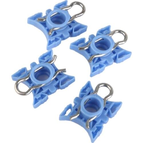 Window Regulator Sliding Pivot Clips For Volvo 51321938884 4Pcs