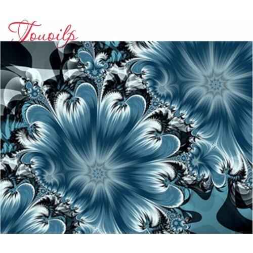 5D DIY Diamond Embroidery abstract Flowers Diamond Painting Cross Stitch square Rhinestone Diamond Mosaic Unfinished Home Decor