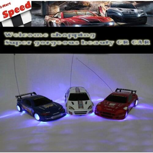 Watch Stone remote control car toy car 1:24 hyperactive children drift stunt mini IPL LIGHT RC Car Birthday gift