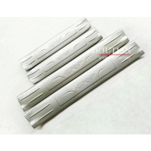 For Mazda CX-7 cx7 inside Door Sill Scuff Plate Welcome Pedal Stainless Steel Car Styling Accessories