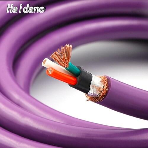 Haldane HIFI AC-313 Audio Cable OFC AC Power Cable Amplifier CD DVD Player Power Cord Roll Cable