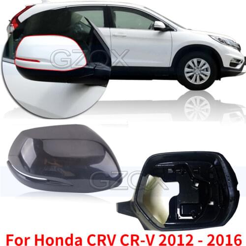 CAPQX Side Mirror Cover Frame side Rearview Mirror Lid Hood 76251-T0A-H01 For CRV CR-V RM2 RM4 2012 2013 2014 2015 2016