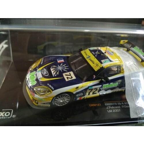 IXO 1:43 2007 CHEVROLET CORVETTE C6-R 72 LMM127 Metal Diecast Alloy toy cars Model Vehicles For Children Boys gift hot