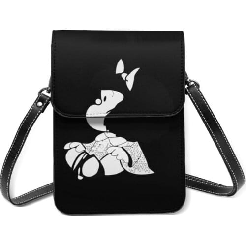 Mafalda Shoulder bag, leather bag, multi-pocket lady bag, student fashion card bag, mobile phone bag
