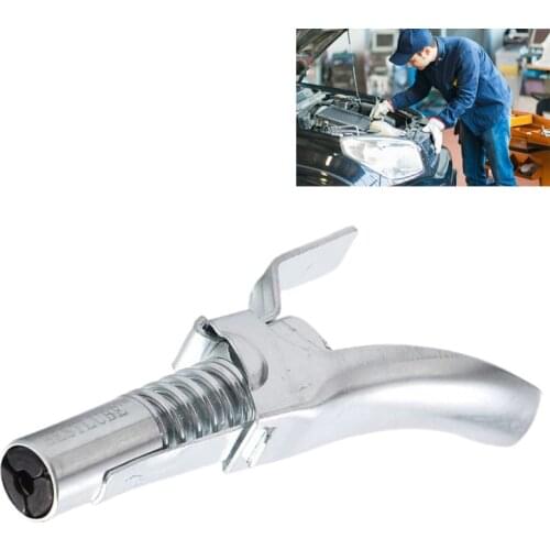 1Pc Grease Gun High-pressure Oil Injection Nozzles Fits All Standard Metal Grease Guns Does Not Leak Once Locked on Tools