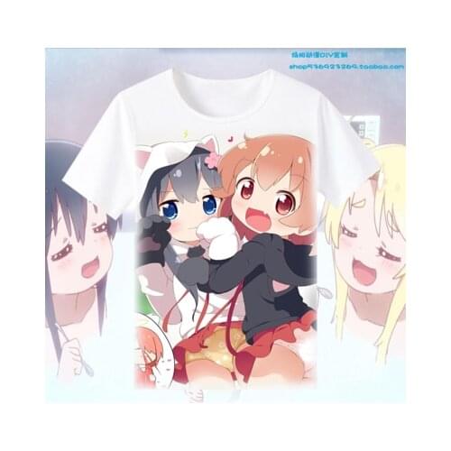 New Watashi ni Tenshi ga Maiorita cosplay T-shirt Anime WATATEN! an Angel Flew Hana Shirosaki tshirt Polyester Men Tees tops