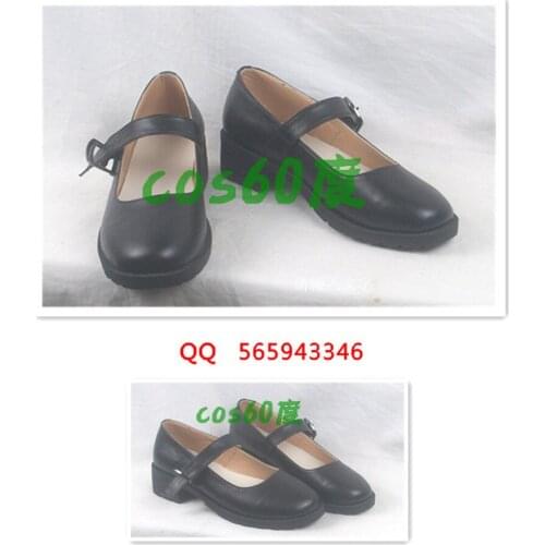 New Maid cosplay Lolita Kera Black Shoes S008