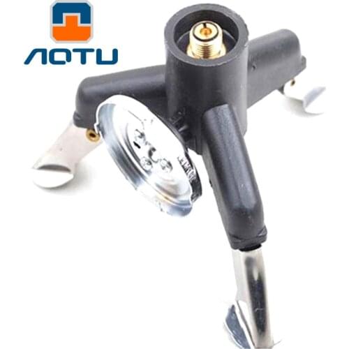 Outdoor Tripod Gas Stove Connector Ultralight Tank Stand Adapter Three Legs Gas Tank Adapter