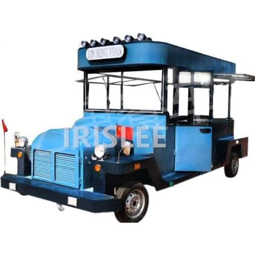 Customized 3/3.5/4/4.5/5M long electric food vending cart mobile coffe fast food truck
