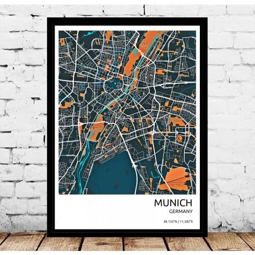 Germany City Munich Poster