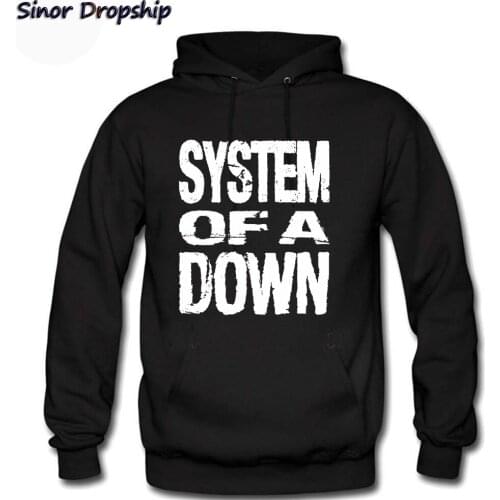 Sporting Tracksuits Pullover System Of A Down Logo Sweatshirts Cotton Hoodies Streetwear Mens Casual Warm Fleece Hooded Hoody