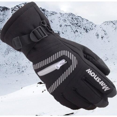 Windproof Waterproof Ski Gloves Warm Snowboard Gloves Non-slip Motorcycle Riding Winter Gloves Unisex Snow Gloves for Men Women