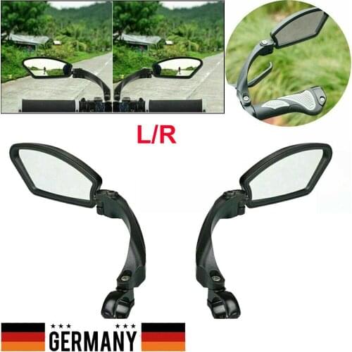 1pc Left/ Right Bicycle Motorcycle Rearview Mirror For 22.2mm Diameter Mountain Road Bike Handlebar