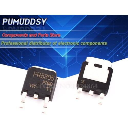 10PCS IRFR5305TRPBF IRFR5305 FR5305 TO-252 new and IC