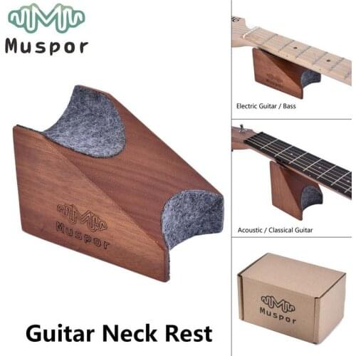 Muspor 2 In 1 Neck Rest Bracket Repairer Repair Tool For Acoustic Guitar / Electric Guitar / Bass Musical Instrument Accessories