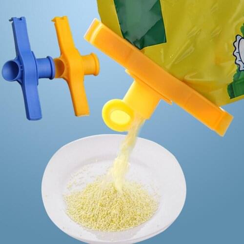 3Pcs Unique Reusable Bag Clip Snack Fresh Food Storage Bag Sealing Clip Kitchen Mini Vacuum Sealer With Cap Type Spray Nozzle