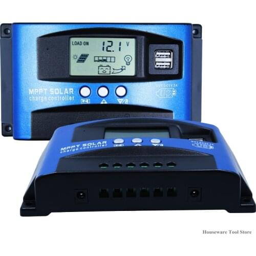 30A/50A Solar Controller MPPT Intelligent MPPT Solar Charge Controller with Solar Panels Battery Solar Controllers New Arrival