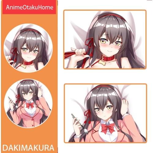 Anime Kawaikereba Hentai demo Suki ni Natte Kuremasu ka? Pillow Cover Hugging Pillowcase Otaku Bedding Dakimakura Pillow Case
