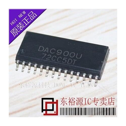 5PCS DAC900U SOP28 DAC900 SOP-28 900 Digital to analog converter chip New and original