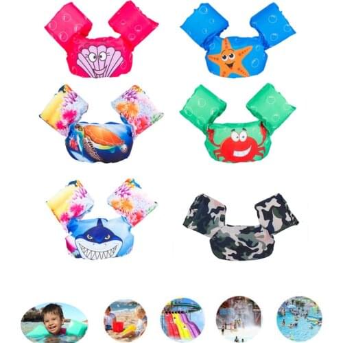 Puddle Jumper Swimming Pool Cartoon Life Jacket Safety Float Vest for Kids Baby ASD88