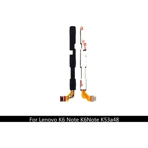 For Lenovo K6 Note K6Note K53a48 Power on/off & Volume up/down buttons Switch Flex Cable Replacement Parts