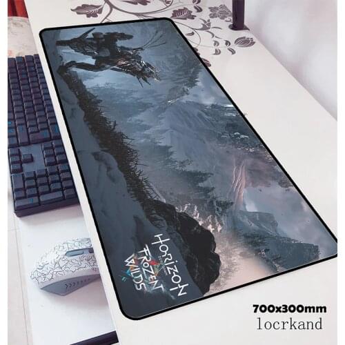 Horizon zero dawn mousepad 700x300x3mm Popular Computer mouse mat gamer gamepad large gaming mousemat desk pad office padmouse