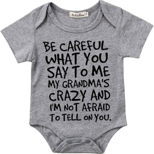 0-24M Casual Newborn Baby Clothes Boy Girl Short Sleeve Letter Print Cotton Romper Jumpsuit Outfits Childrens Clothing Sets