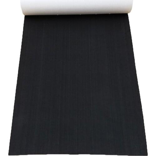 EVA Foam Faux Teak Boat Decking Sheet 6mm Thick 87 x 26 inch Non-Skid
