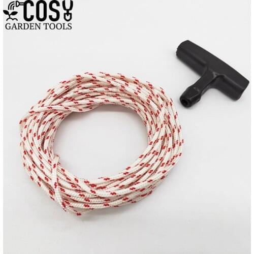10M Nylon Pull Starter Cord Rope For Stihl Chainsaw MS180 MS181 MS210 MS230 MS250 260 MS290 Strimmer Lawnmower Engine Spare Part