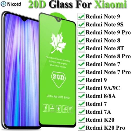 Nicotd Screen Protectors For Xiaomi Redmi Note 9 Pro Max