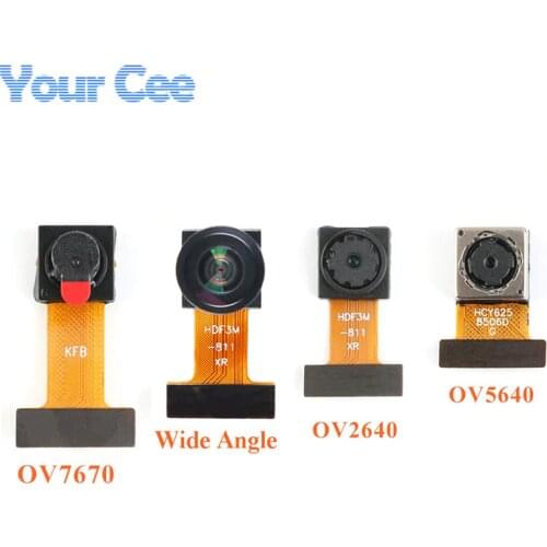 OV2640 OV7670 OV5640-AF Mini Camera Module CMOS Image Sensor Module 2 Million Pixel Wide Angle Camera Monitor Identification