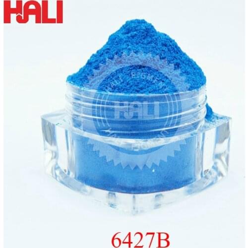 Supply crystal pearl pigment,bright luster effect pigment, crystal blue mica powder,1lot=200gram 6427B cobalt blue,free shipping