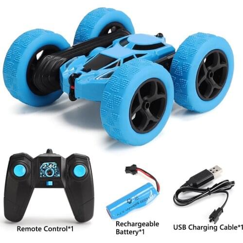 RC Stunt Cars 2.4Ghz Radio Remote Control Cars Toy Model For Children Double Side Rc Car Toys Gift