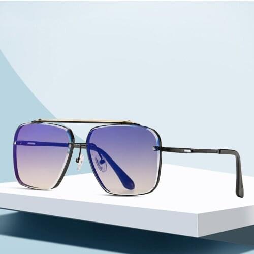 Veshion 2020 Fashion Classic Mach Six Style Gradient Sunglasses Cool Ins Men Vintage Brand Design Sun Glasses Oculos De Sol