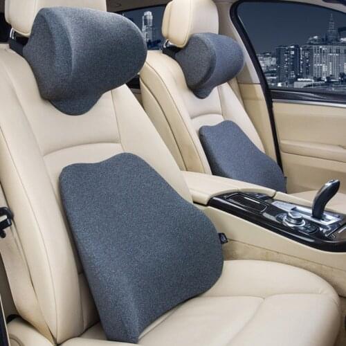 Universal Car Neck Headrest Pillow Car Cushion Auto Seat Head Support Neck Protector Automobiles Seat Neck Rest Memory Cotton