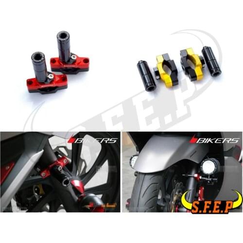 Universal Mount Bracket For Motorcycle Bumper Modified Headlight Stand Spotlight For Honda Forza300 PCX125 PCX150 ADV150 XADV750