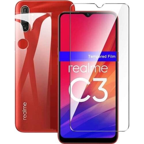 Tempered Glass For Oppo Realme C12 Screen Protector For Realme C12 C11 C15 C3 Glass For Oppo Realme C12 Glass