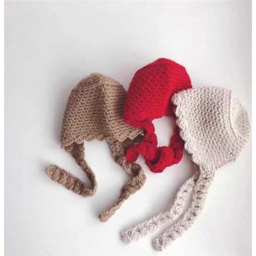 0-3Yrs Newborn Baby Hats cotton knitted wheat design Boys Girls Hats Kids Winter Hats Bonnet infant Hat For Children Baby Muts